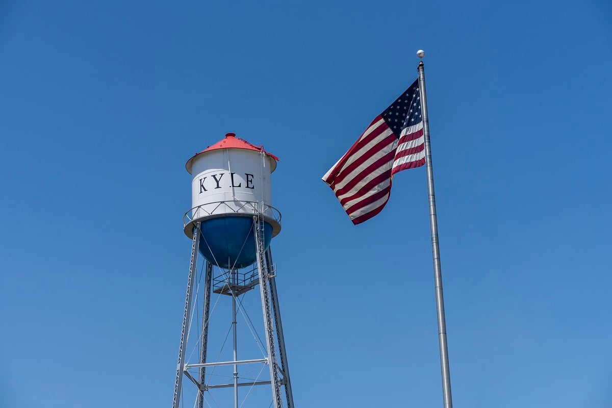 Short drive to downtown Kyle