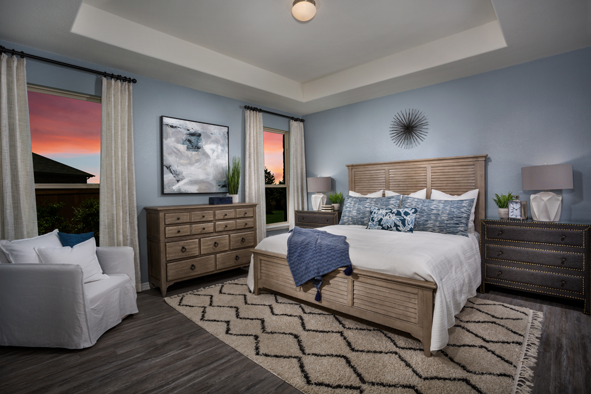 New Homes in Fort Worth, TX - Copper Creek Plan 1813 Primary Bedroom