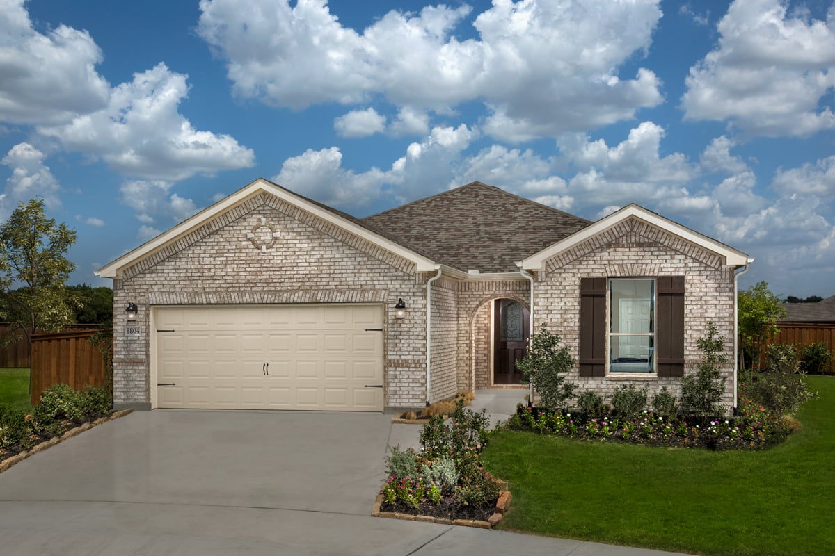 New Homes in Fort Worth, TX - Copper Creek Plan 1813
