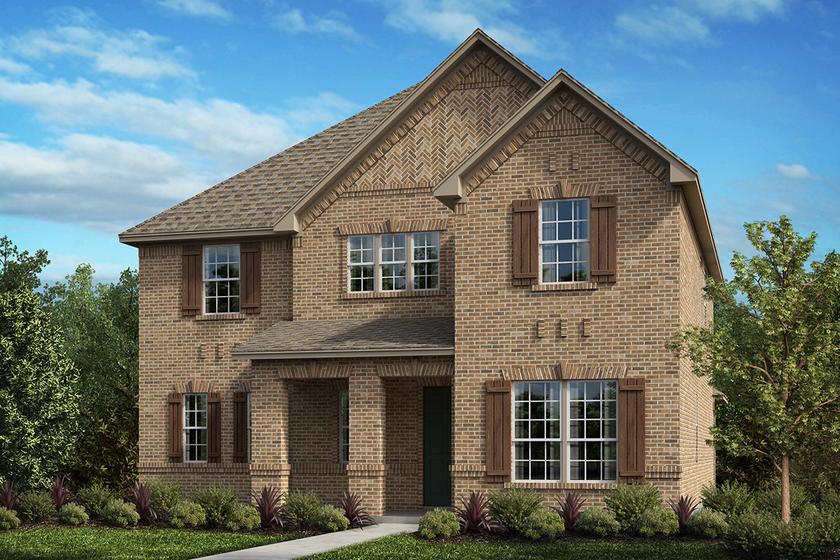 New Homes in Frisco, TX - Retreat at Stonebriar Plan 3301 Exterior A