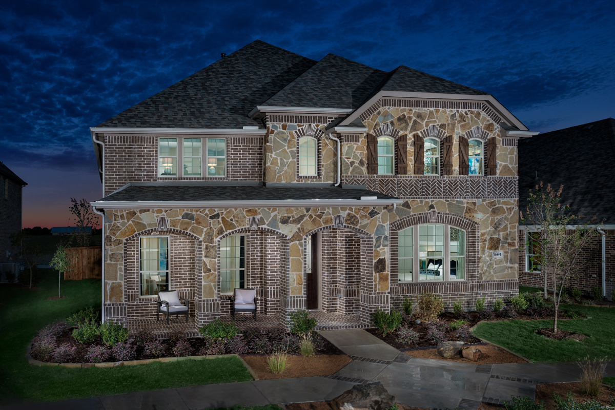 New Homes in Frisco, TX - Retreat at Stonebriar Plan 3149 