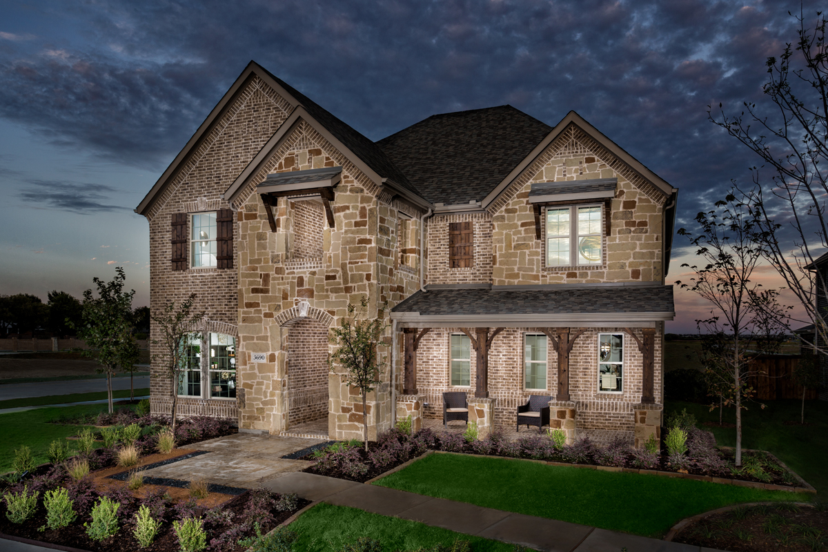 New Homes in Frisco, TX - Retreat at Stonebriar Plan 3301
