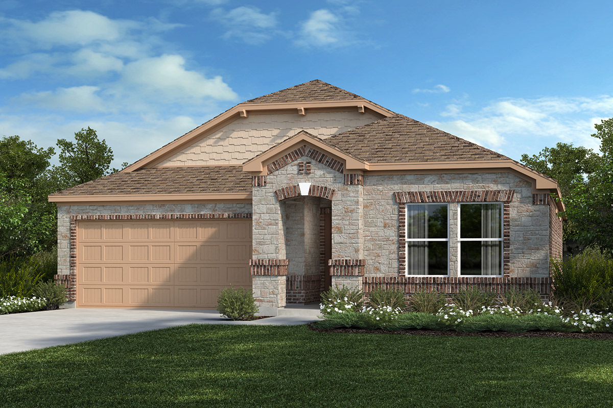 New Homes in Aubrey, TX - Winn Ridge III Plan 1491 Elevation H