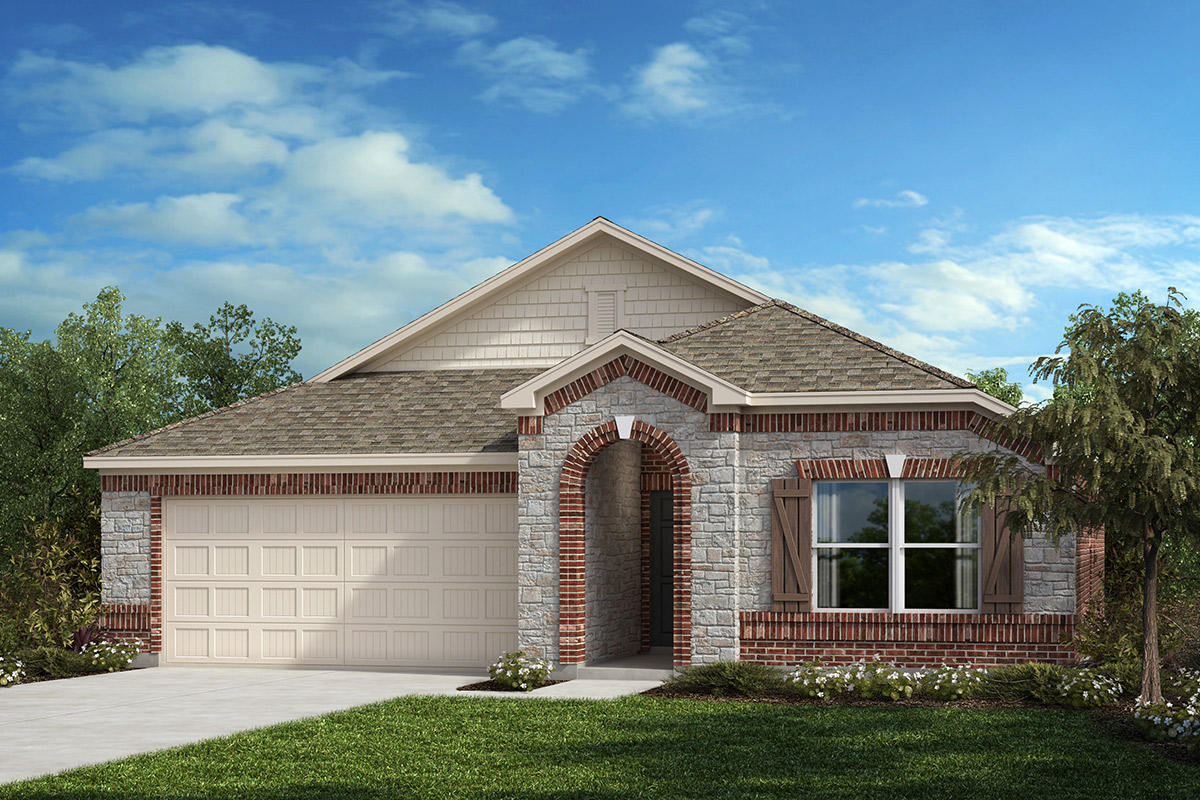 New Homes in Aubrey, TX - Winn Ridge III Plan 1567 Elevation C
