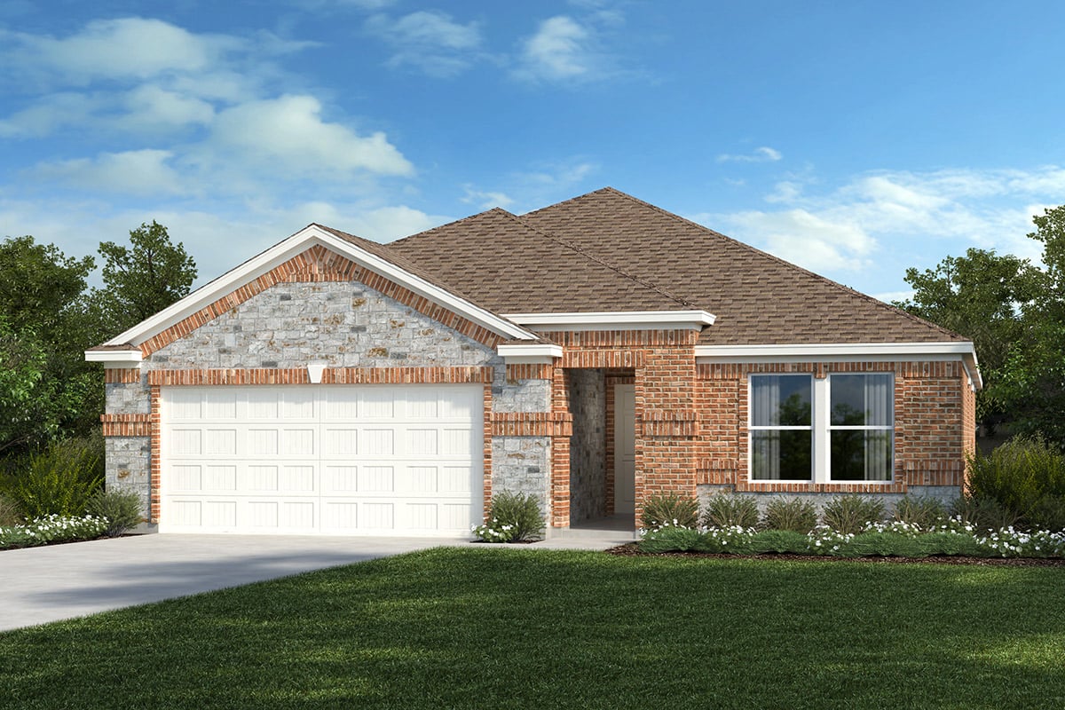 New Homes in Aubrey, TX - Winn Ridge III Plan 1753 Elevation D