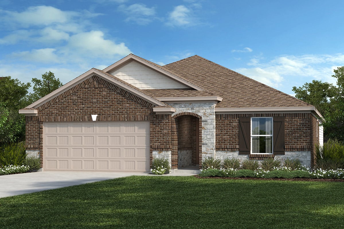 New Homes in Aubrey, TX - Winn Ridge III Plan 1675 Elevation H