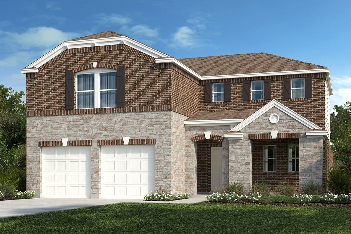 New Homes in Aubrey, TX - Winn Ridge III Plan 2500 Elevation H
