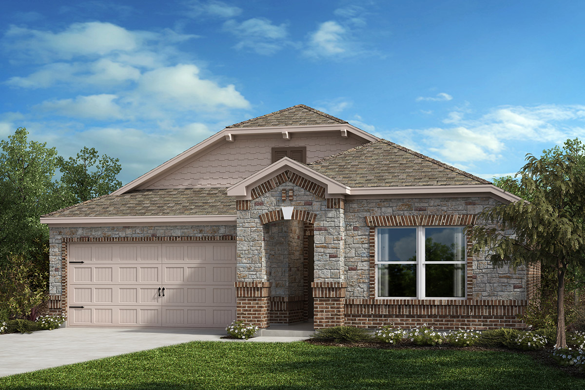 New Homes in Aubrey, TX - Winn Ridge II Exterior C