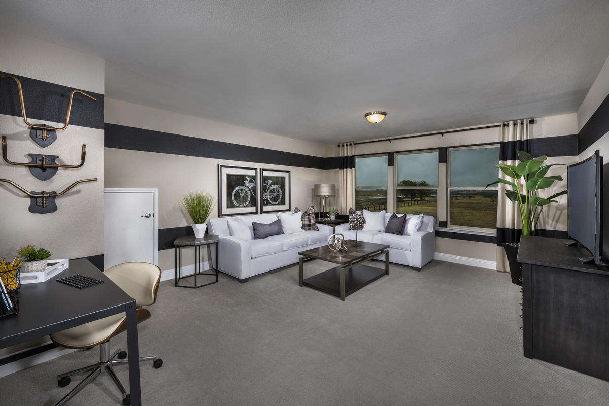 New Homes in Aubrey, TX - Winn Ridge II Plan 2547 Loft