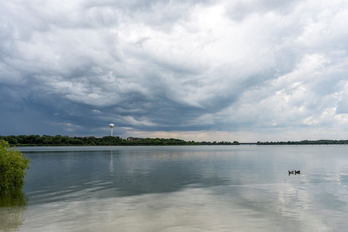 Close to Lavon Lake