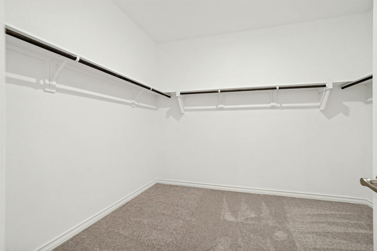 Primary walk-in closet