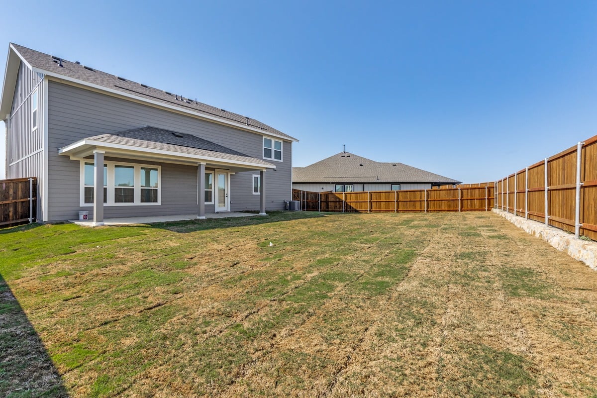 Rear exterior