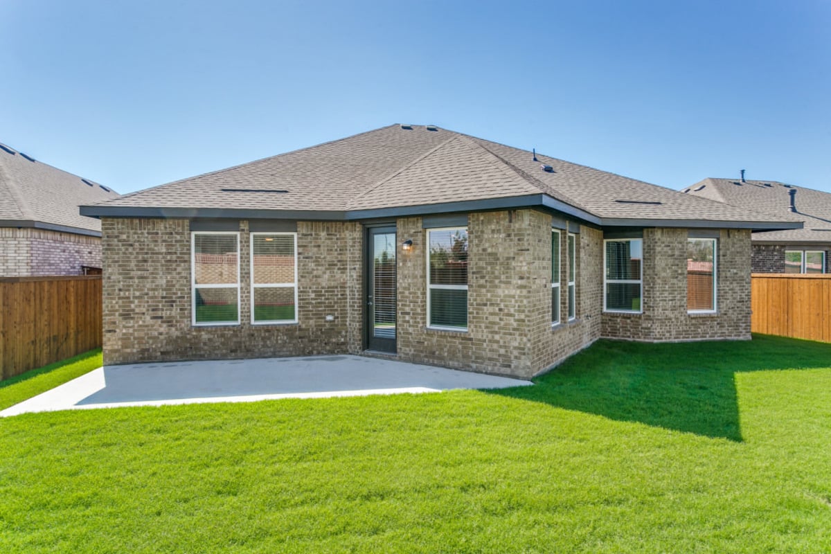 Rear exterior