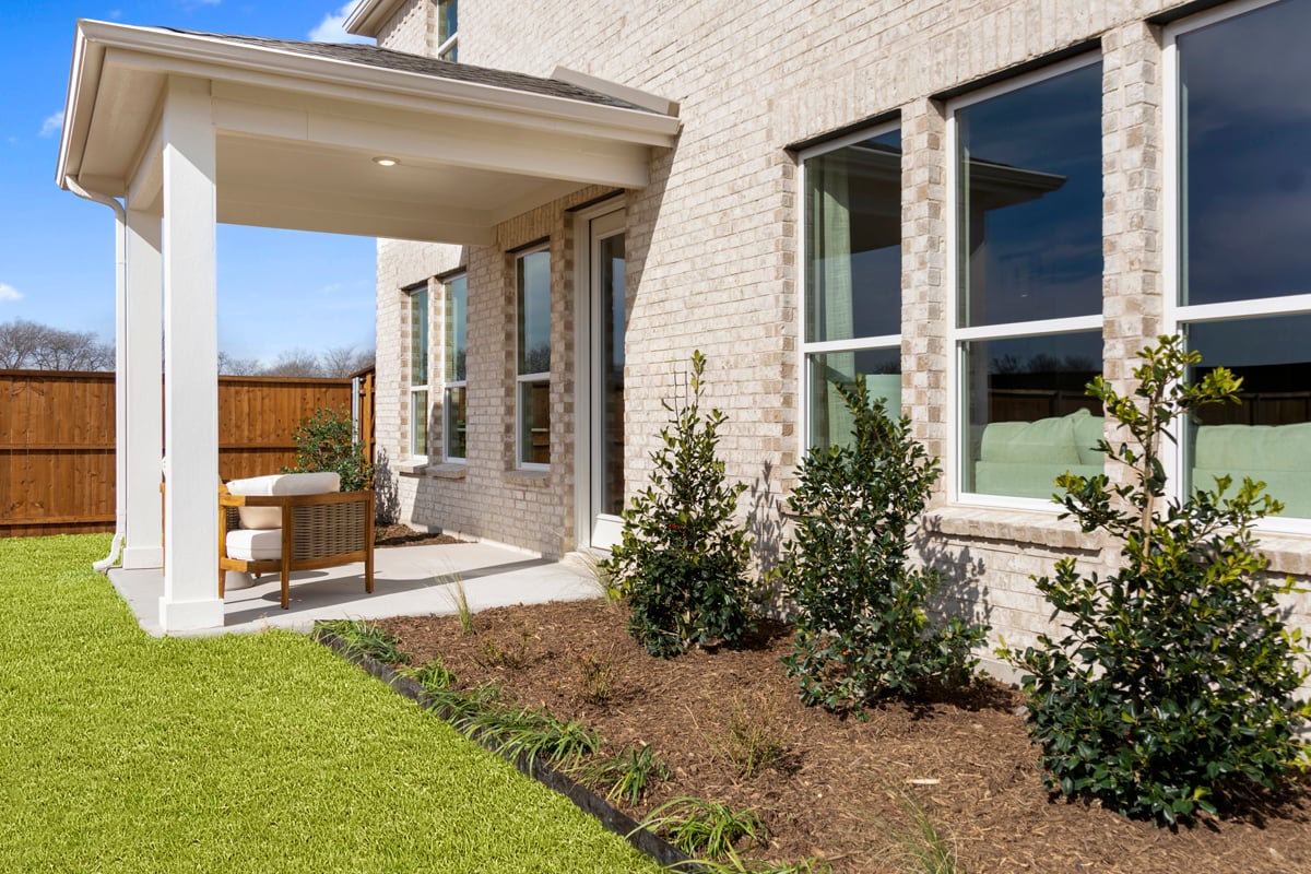 Covered patio