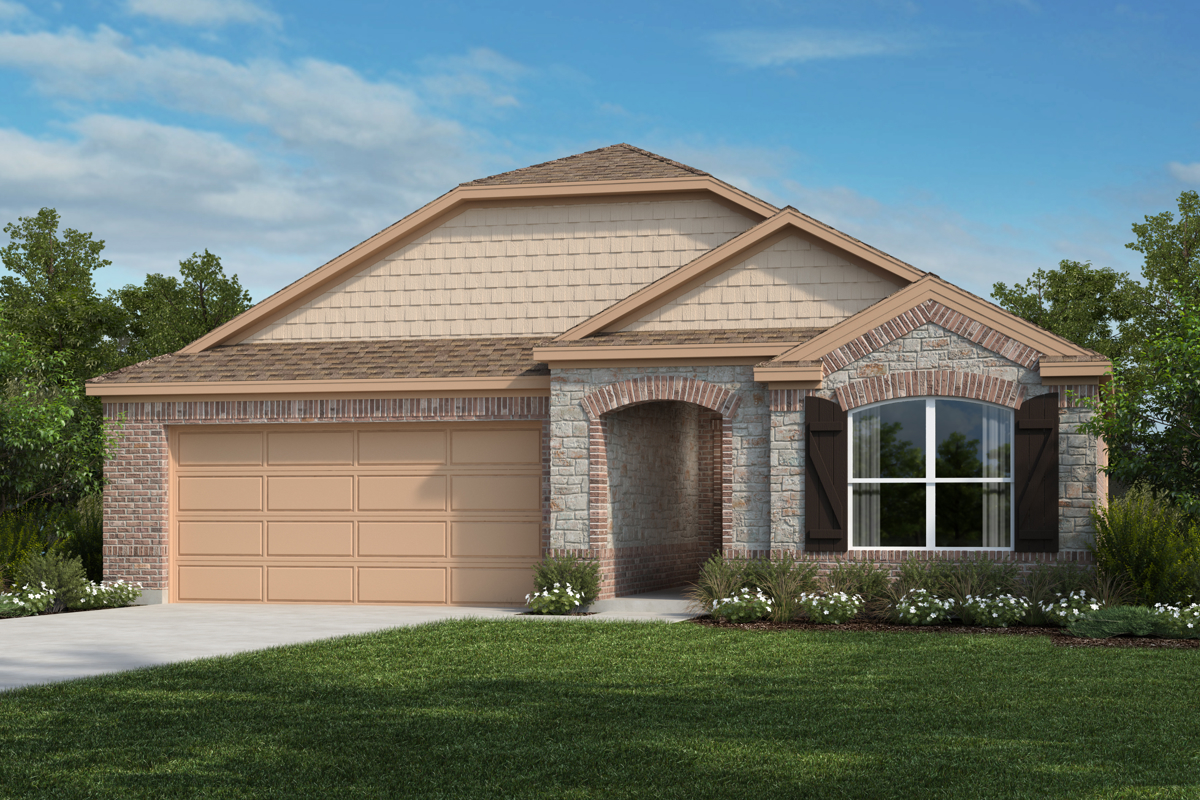 Plan 1838 - New Home Floor Plan in Winn Ridge III by KB Home