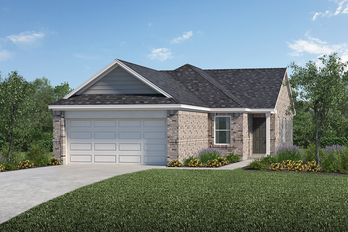 New Homes in Katy, TX - Sunterra Plan 1585 Elevation E