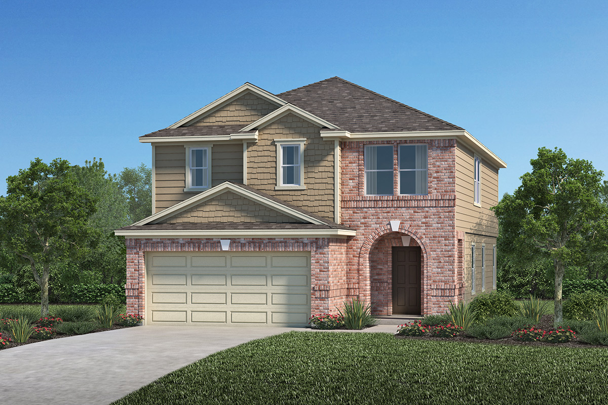 New Homes in Magnolia, TX - Creekside Court Plan 2124 Elevation D