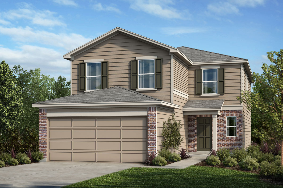 New Homes in Katy, TX - Enclave at Bear Creek Plan 2239 Elevation B