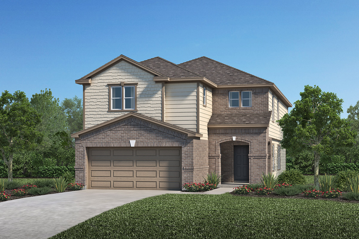 New Homes in Fresno, TX - Olympia Falls Plan 2646 - Elevation D
