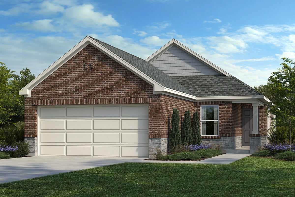 New Homes in Tomball, TX - Oakwood Trails Plan 1360 Elevation E