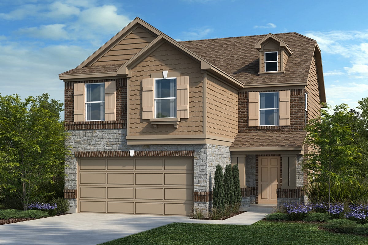 New Homes in Conroe, TX - Sagecrest Trails Plan 1908 Elevation E