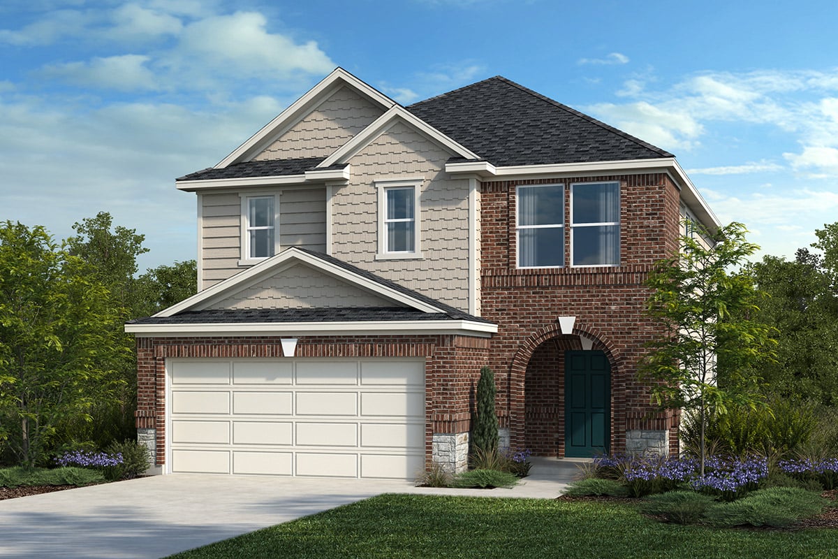 New Homes in Teas Nursery Rd. and Old Anderson Ln., TX - Plan 2070