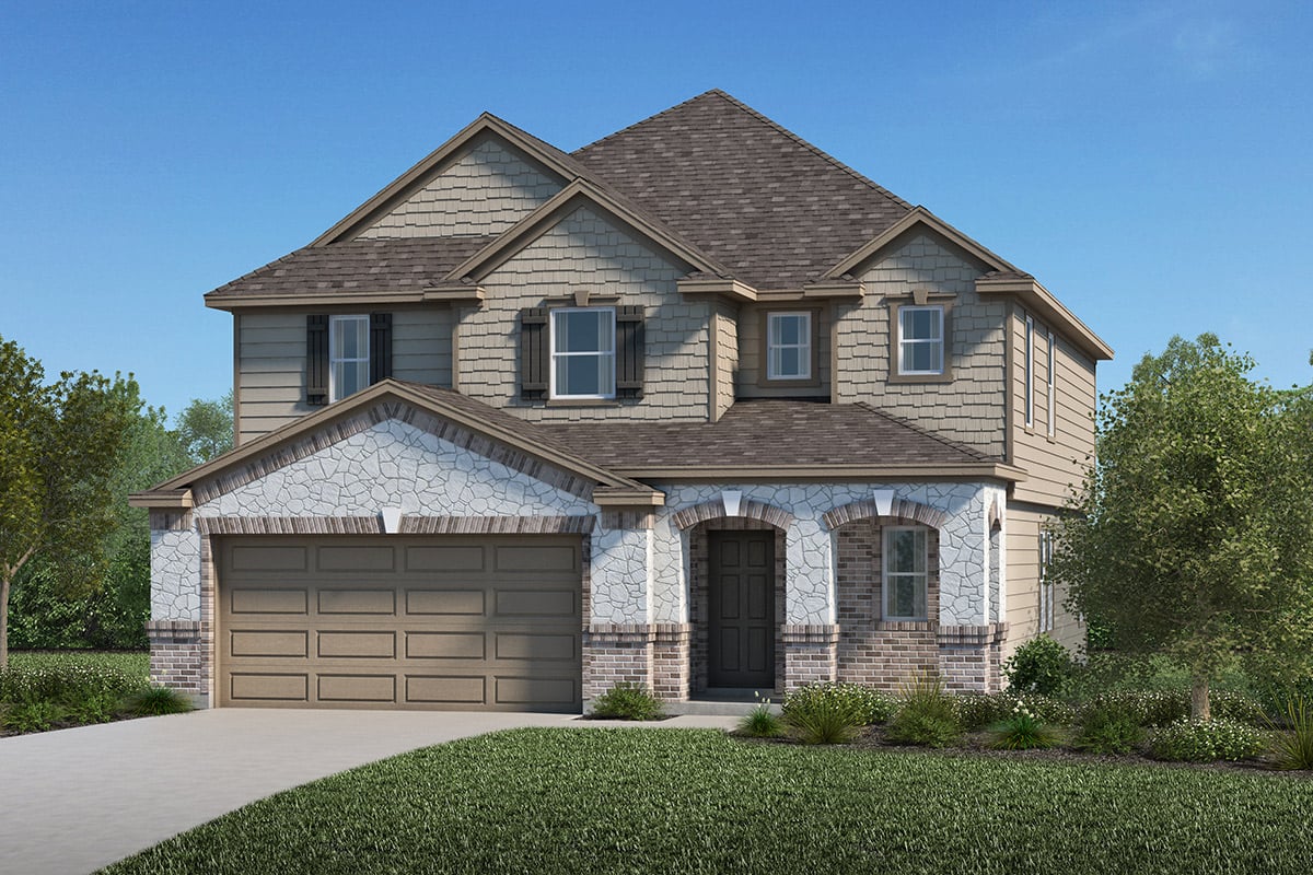 New Homes in Richmond, TX - Deer Run Meadows Plan 2526 Elevation E