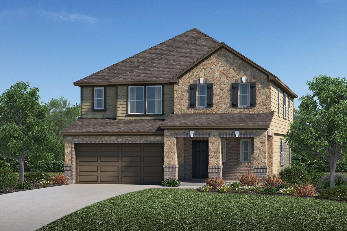 New Homes in Richmond, TX - Deer Run Meadows Plan 2844 Elevation E