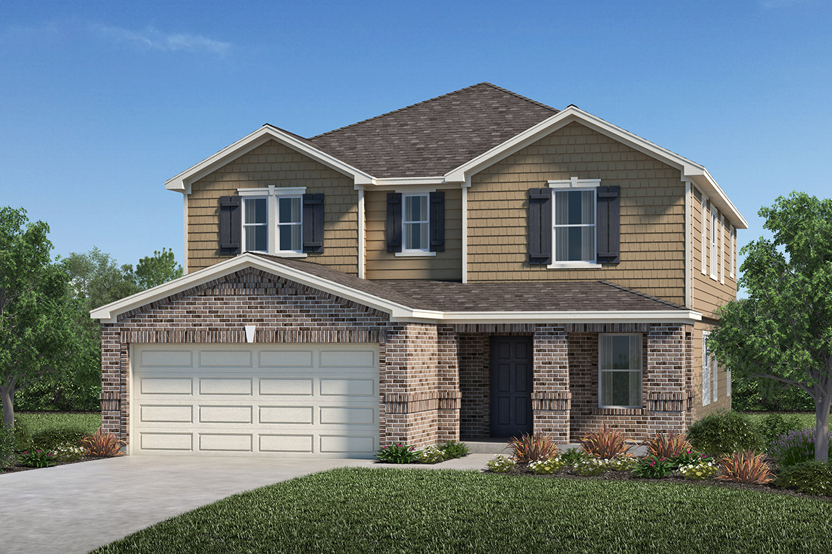 New Homes in Richmond, TX - Deer Run Meadows Plan 2961 Elevation D