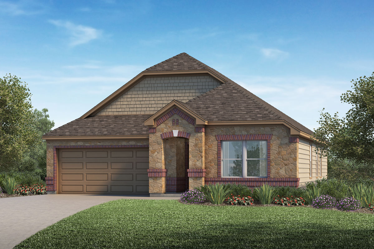 Plan 1491 - New Home Floor Plan in Katy Manor Preserve by KB Home