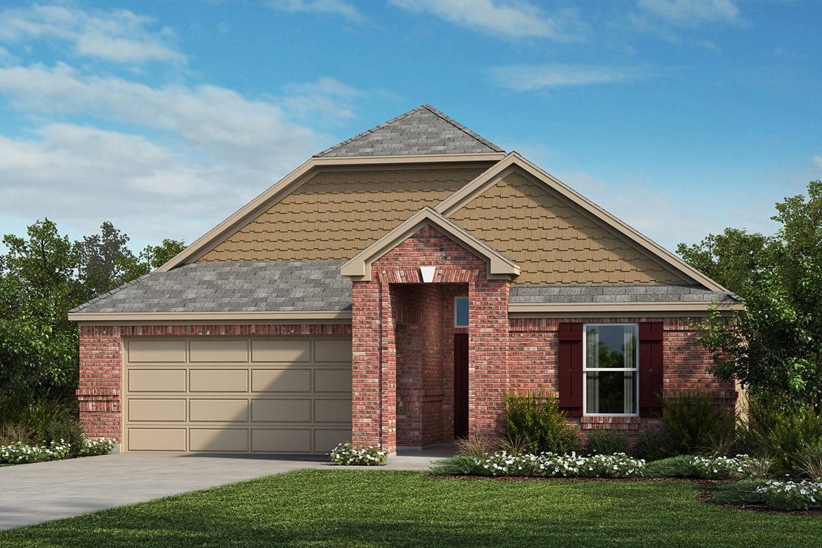 New Homes in Alvin, TX - Imperial Forest Plan 1785 Elevation F