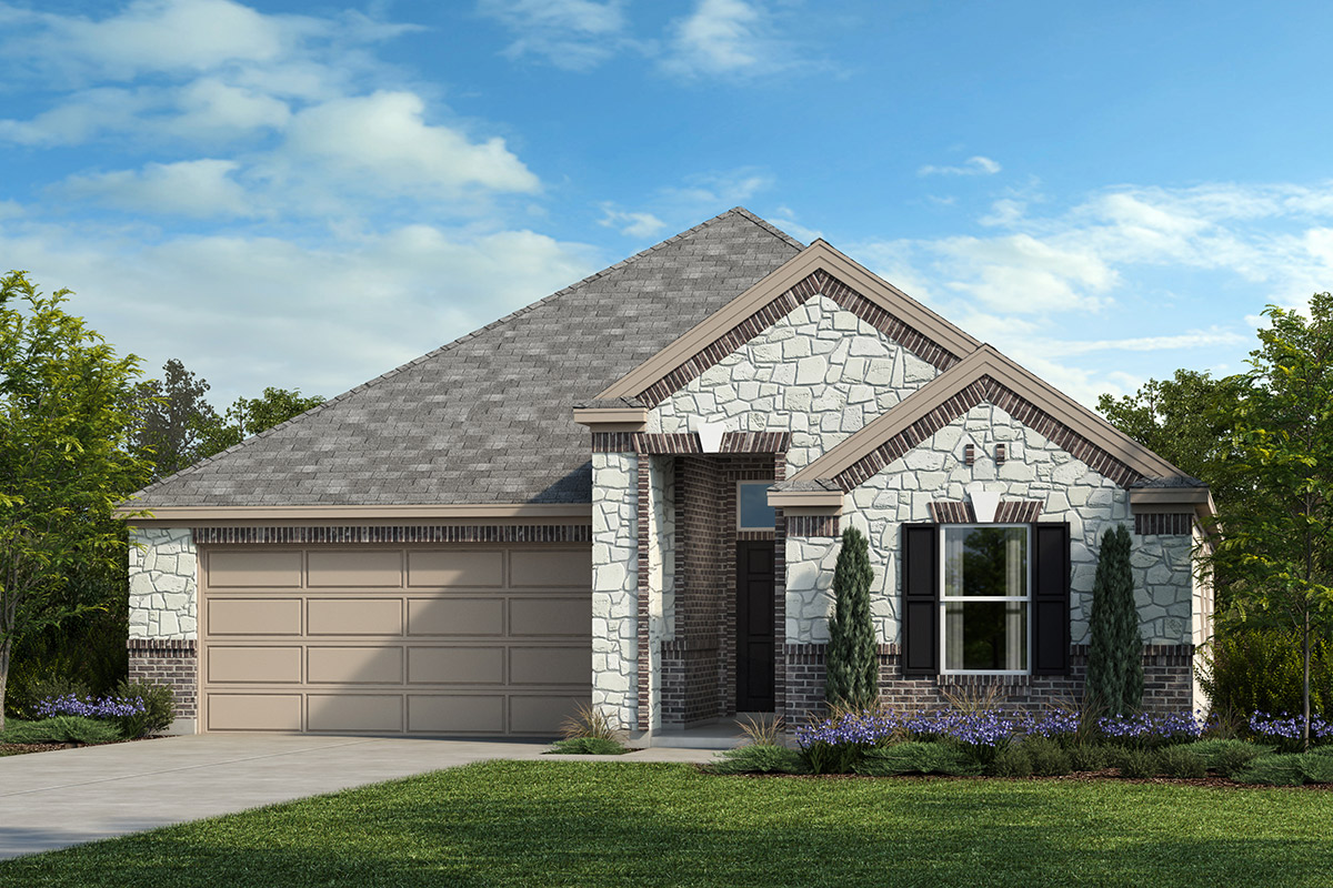New Homes in La Marque, TX - Sunset Grove Plan 1785 Elevation K