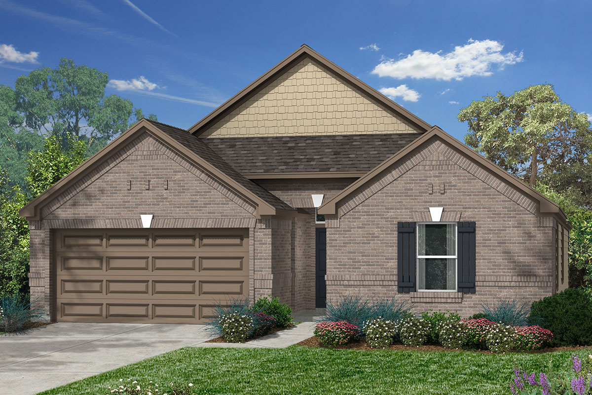 New Homes in Fresno, TX - Olympia Falls Plan 2314 - Elevation F