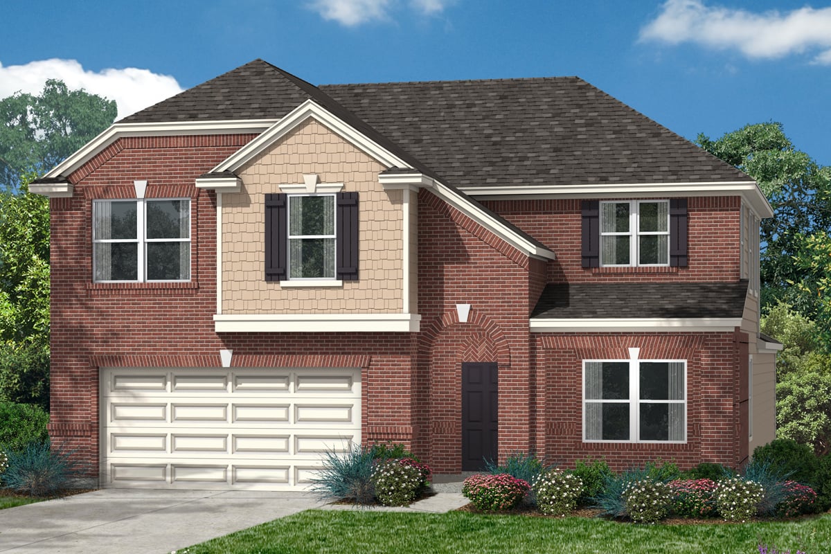 New Homes in Alvin, TX - Imperial Forest Plan 2715 Elevation F
