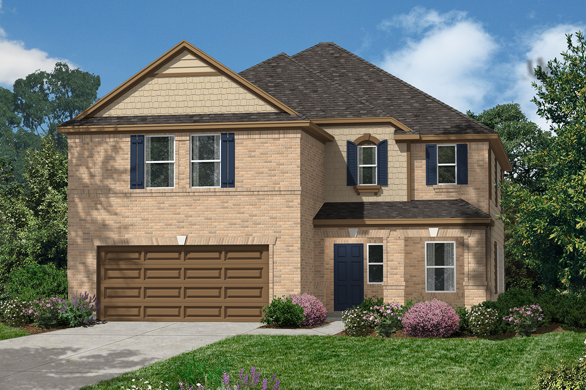 New Homes in La Marque, TX - Sunset Grove Plan 2936 - Elevation K