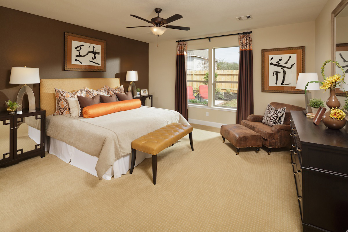 New Homes in Humble, TX - Villages at Tour 18 Plan 2932 Master Suite