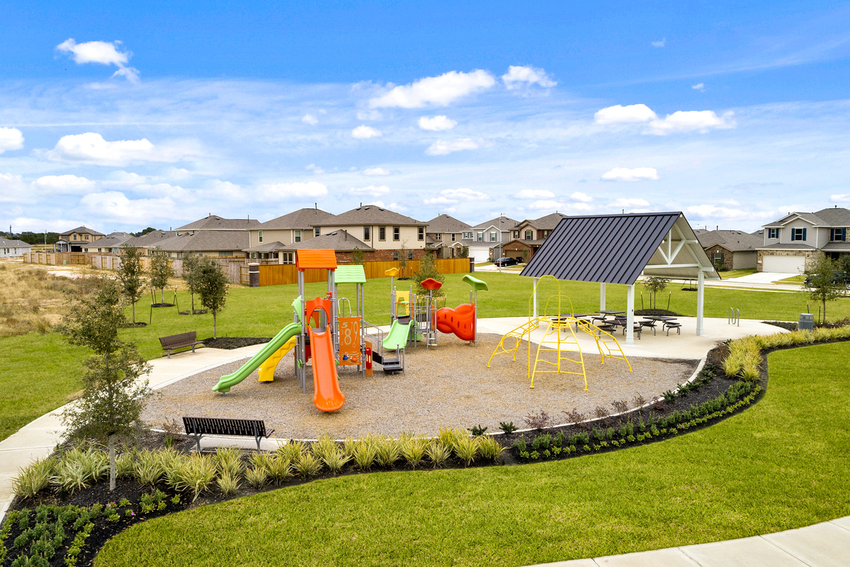 Community Common Area with Park, Playground and Pavilion