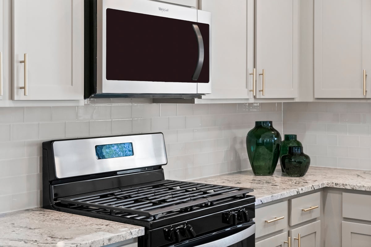 Stainless steel appliances