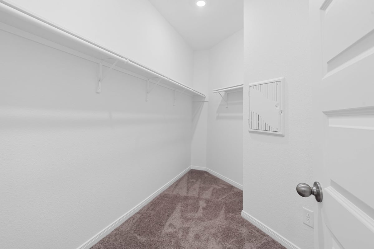 Primary walk-in closet