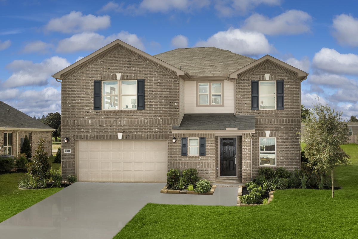 New Homes in Alvin, TX - Imperial Forest Plan 2590 as modeled at Bryan Crossing