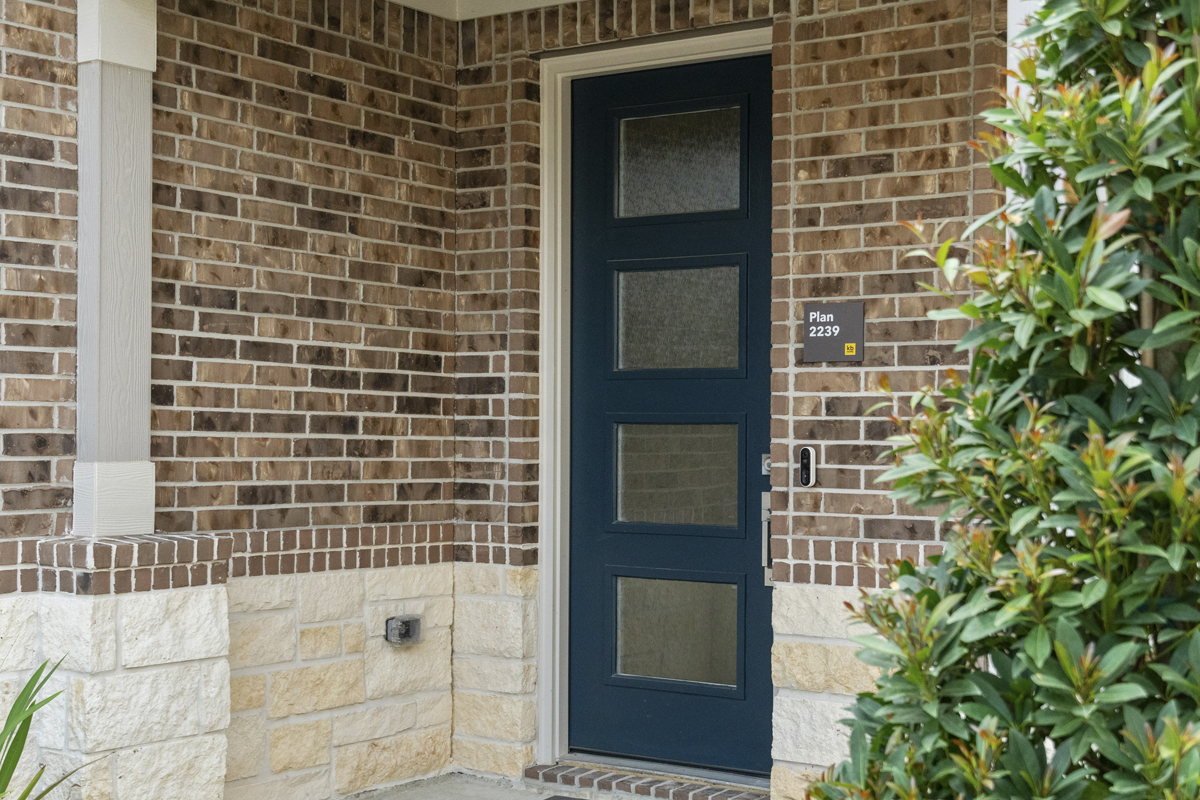Upgraded front door