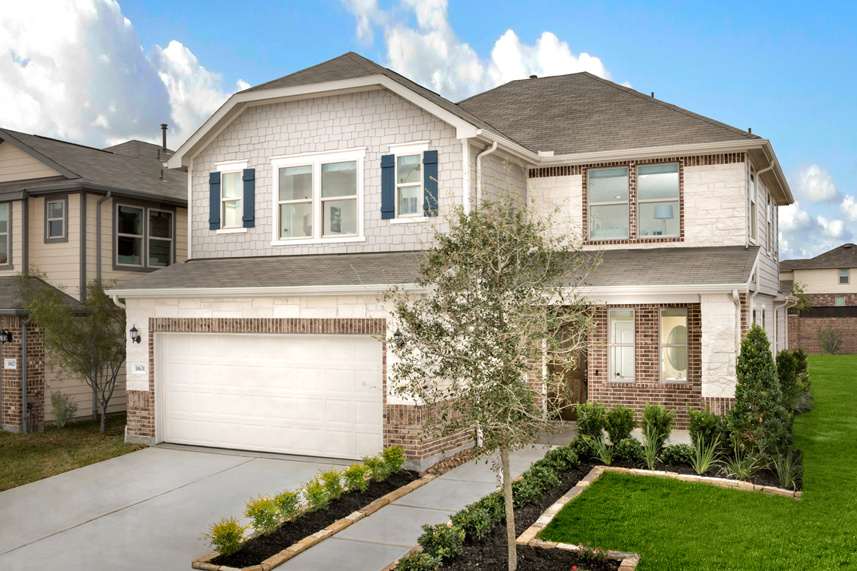 New Homes in Katy, TX - The Meadows at Westfield Village Plan 2596 as modeled at Cypress Creek Landing