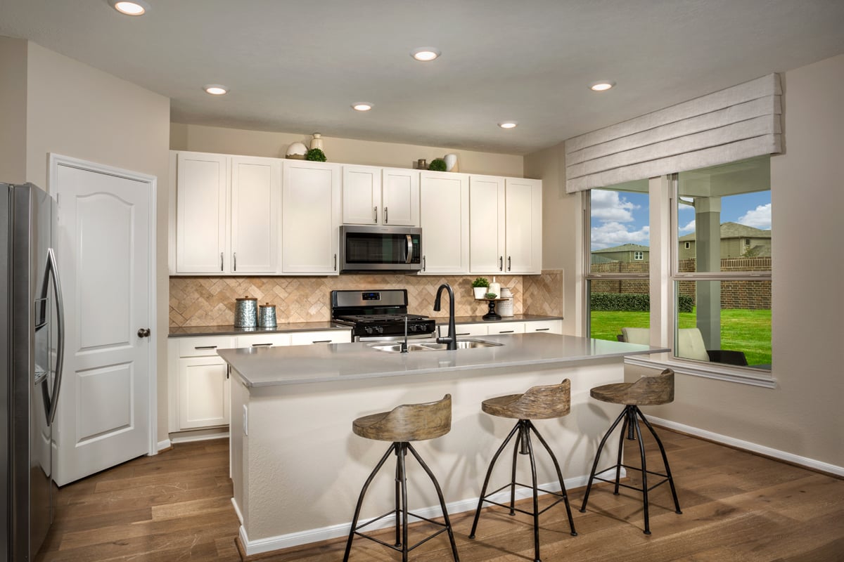 New Homes in Texas City, TX - Vida Costera Plan 2596 Kitchen 