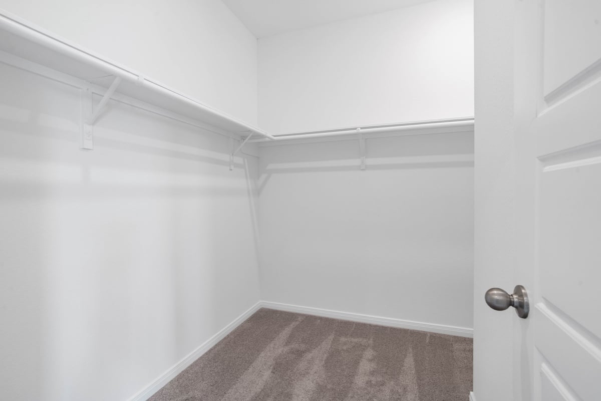 Primary walk-in closet