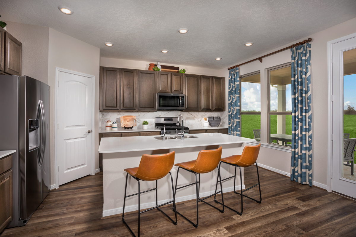 New Homes in Richmond, TX - Deer Run Meadows Plan 2596 Kitchen