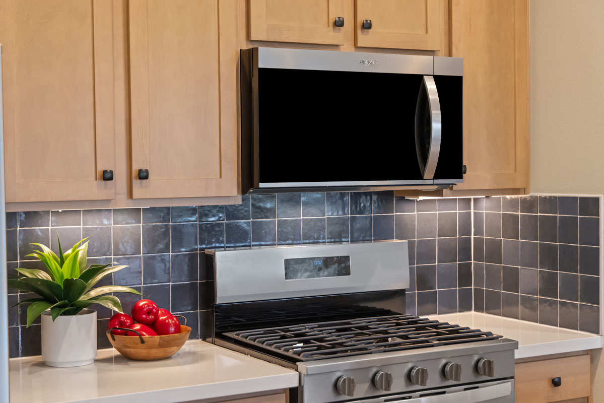 Stainless steel appliances