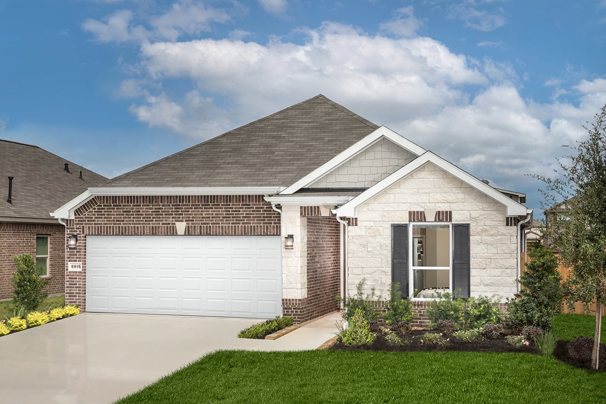 New Homes in Katy, TX - The Meadows at Westfield Village Plan 1889 as modeled at Glendale Lakes