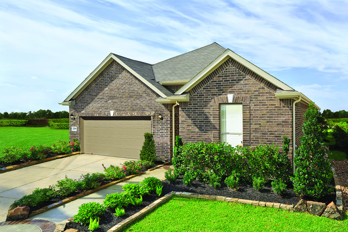 New Homes in Katy, TX - Katy Manor Preserve Plan 2130 Modeled