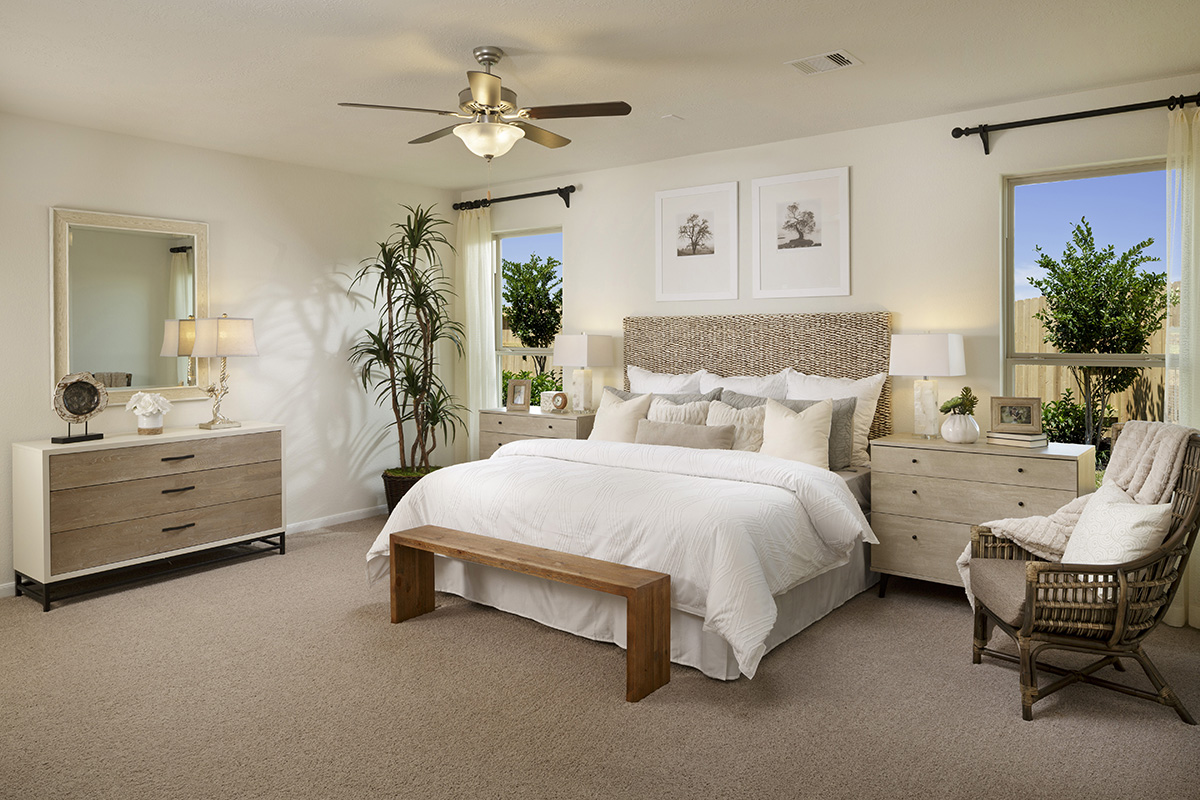 New Homes in Katy, TX - Katy Manor Preserve Plan 2130 Primary Bedroom