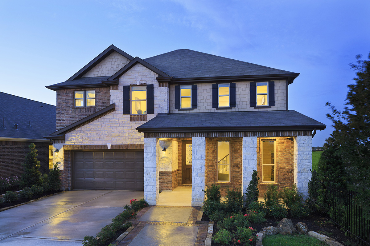 New Homes in Tomball, TX - Oakwood Preserve Plan 2478